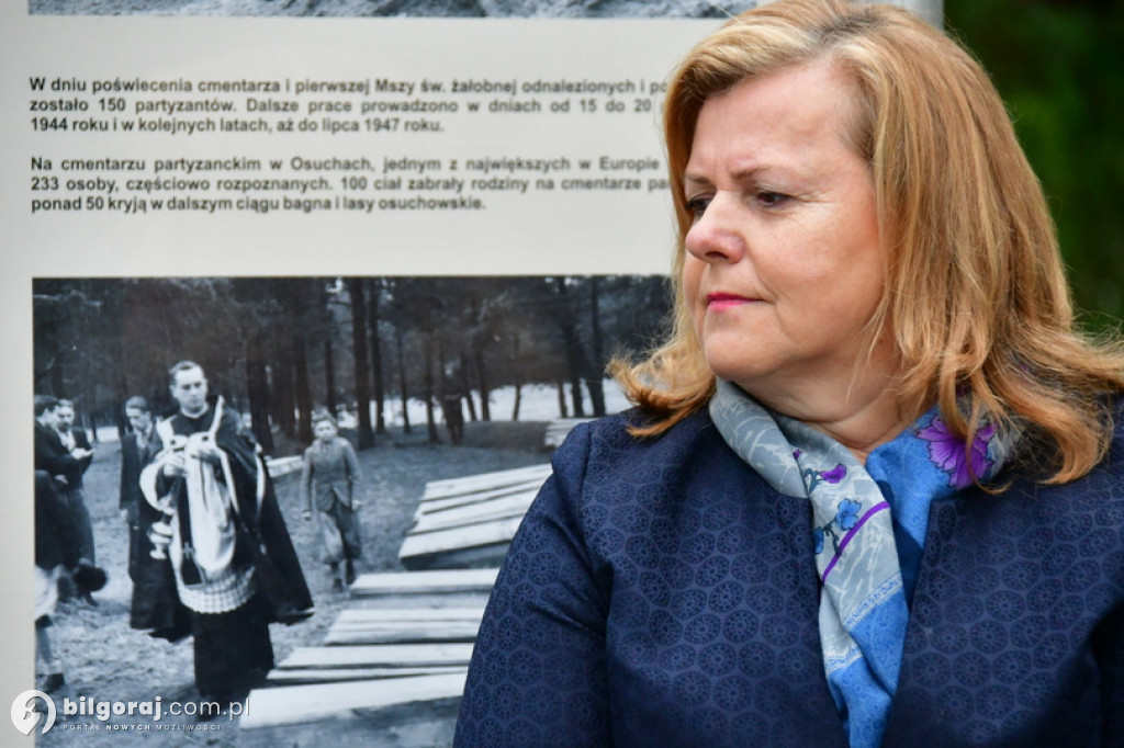 78. rocznica konsekracji cmentarza partyzanckiego w Osuchach