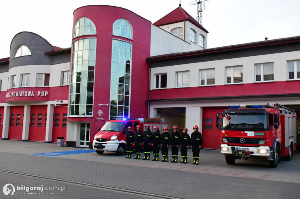 Strażacy oddali cześć druhowi, który zginął na służbie