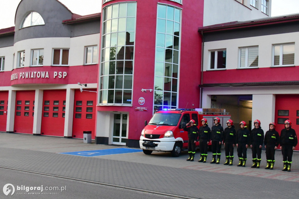 Strażacy oddali cześć druhowi, który zginął na służbie