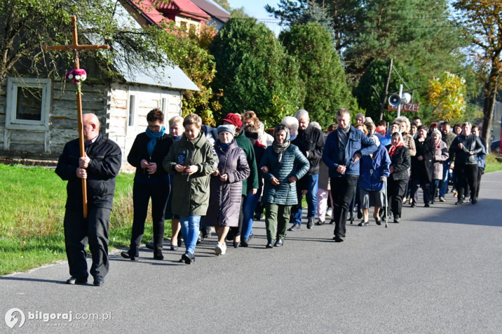 Procesja różańcowa Lipowiec Stary - październik 2022