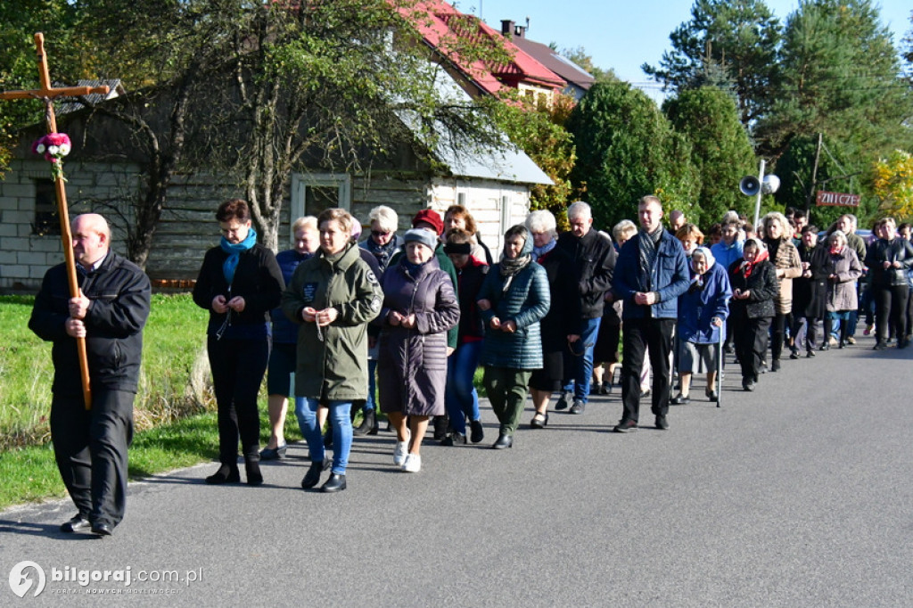 Procesja różańcowa Lipowiec Stary - październik 2022