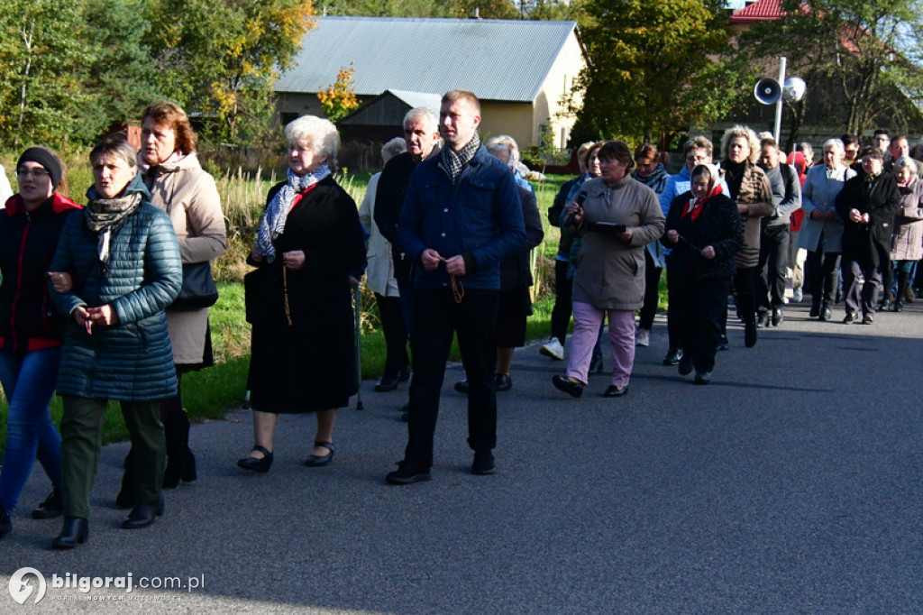 Procesja różańcowa Lipowiec Stary - październik 2022