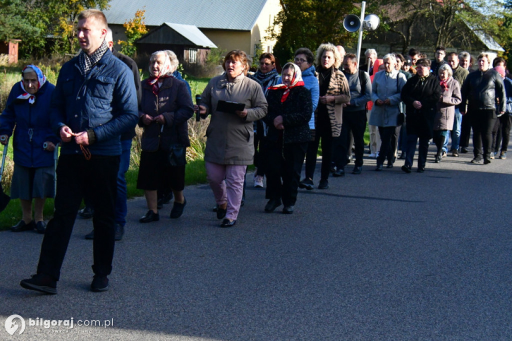Procesja różańcowa Lipowiec Stary - październik 2022