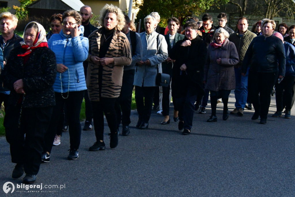Procesja różańcowa Lipowiec Stary - październik 2022