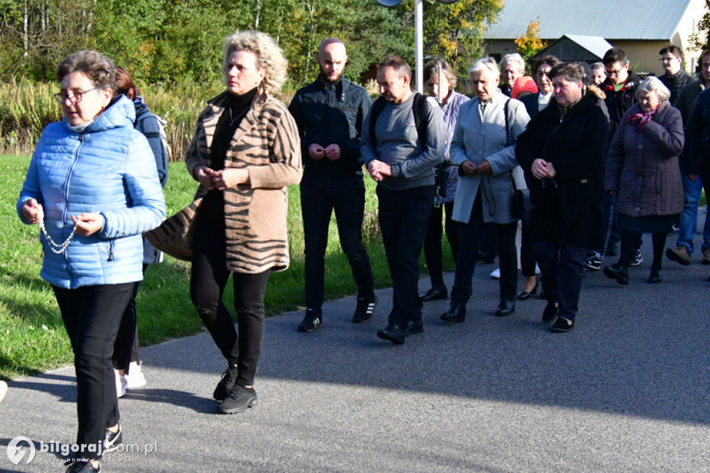 Procesja różańcowa Lipowiec Stary - październik 2022