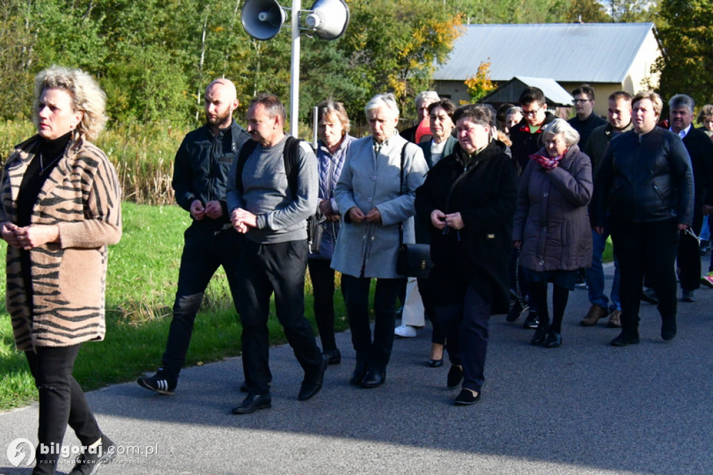 Procesja różańcowa Lipowiec Stary - październik 2022
