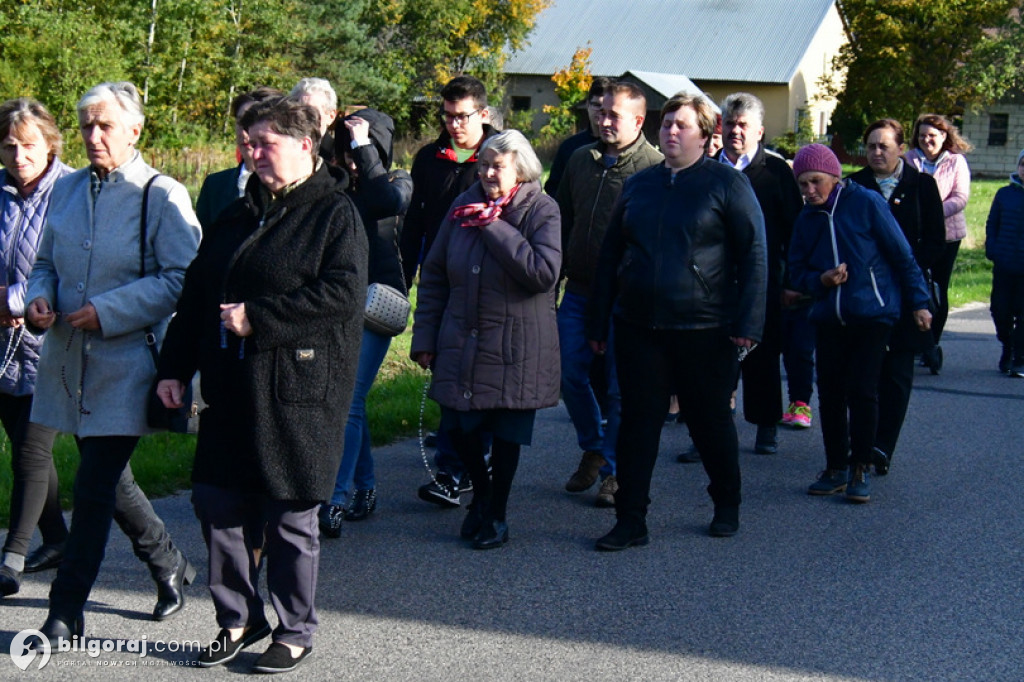 Procesja różańcowa Lipowiec Stary - październik 2022