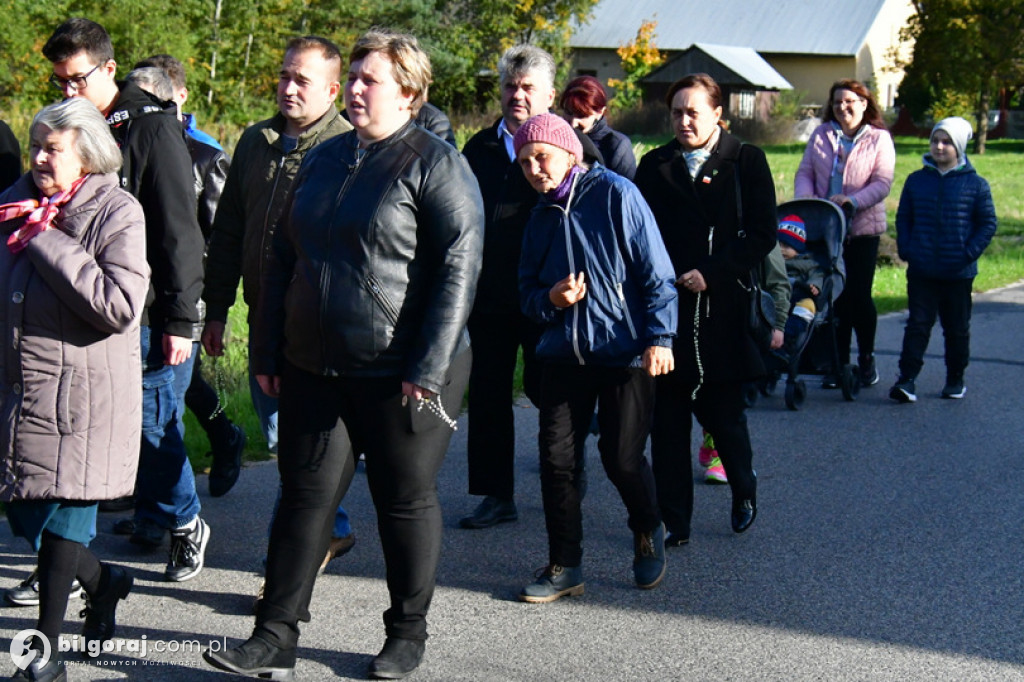 Procesja różańcowa Lipowiec Stary - październik 2022