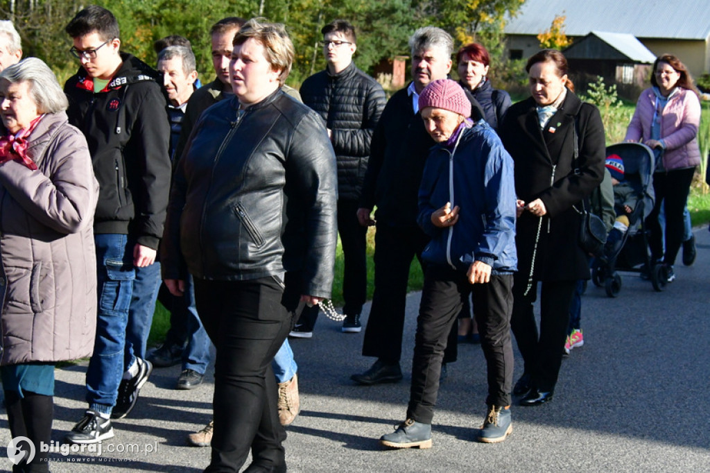 Procesja różańcowa Lipowiec Stary - październik 2022