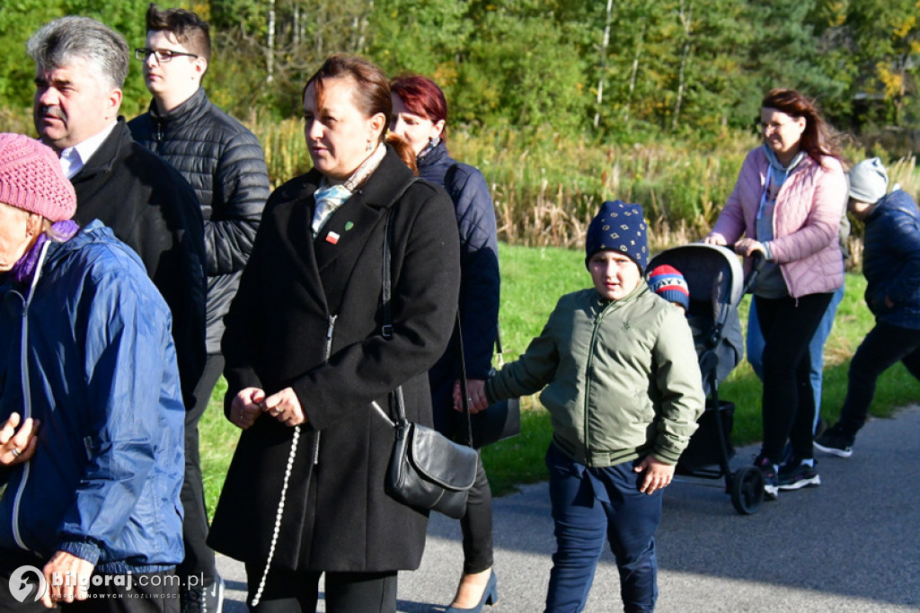 Procesja różańcowa Lipowiec Stary - październik 2022