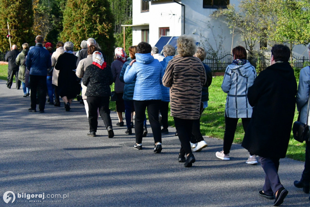 Procesja różańcowa Lipowiec Stary - październik 2022