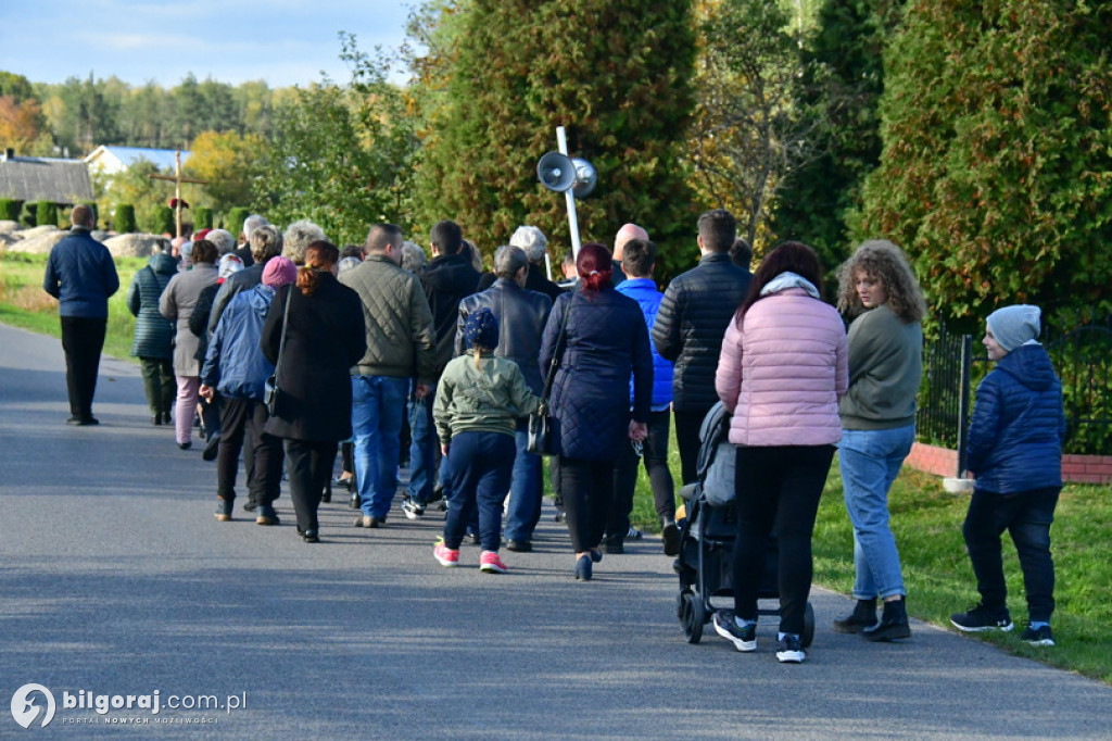 Procesja różańcowa Lipowiec Stary - październik 2022