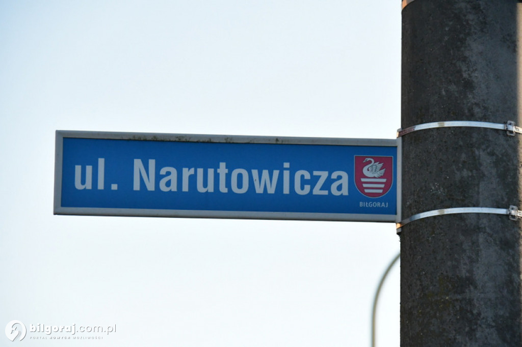 Trwa remont ulic Piłsudskiego i Narutowicza w Biłgoraju