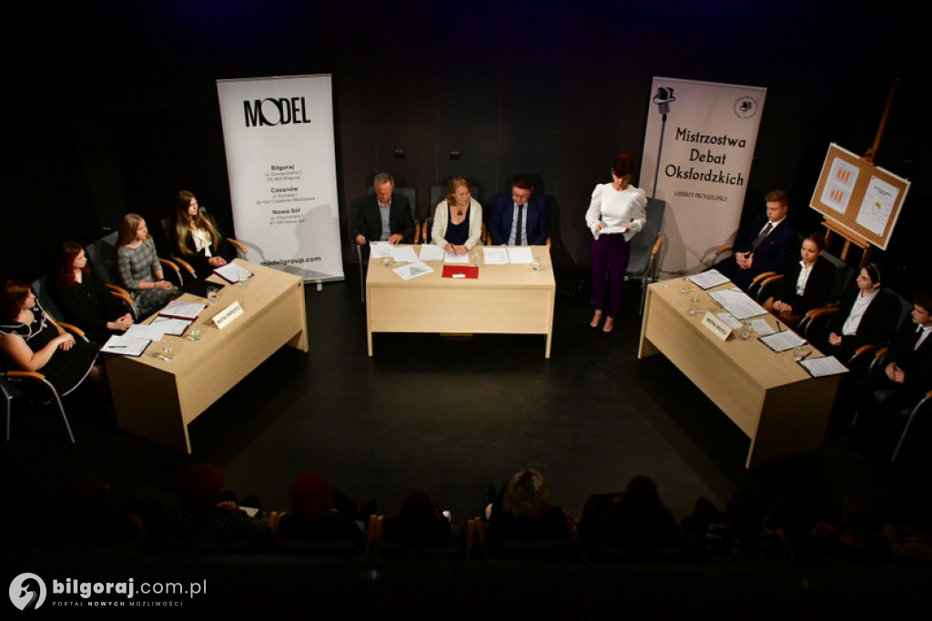 Debata oksfordzka ZSZiO - I LO im. ONZ - 2022
