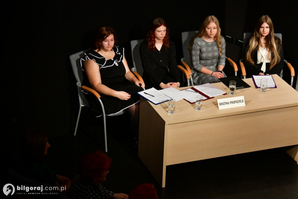 Debata oksfordzka ZSZiO - I LO im. ONZ - 2022