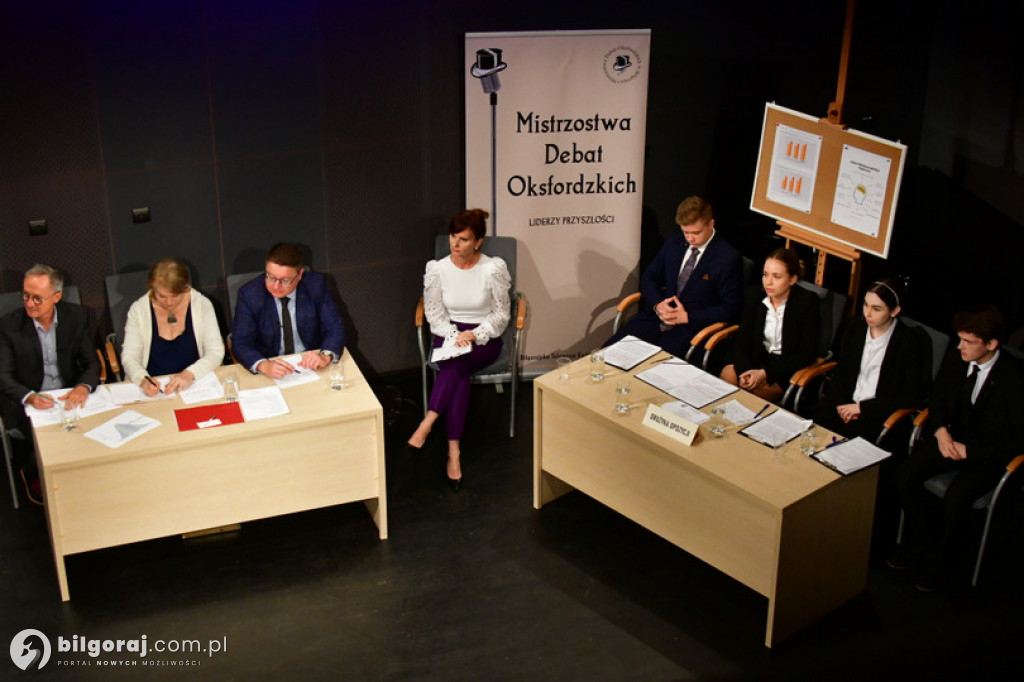 Debata oksfordzka ZSZiO - I LO im. ONZ - 2022