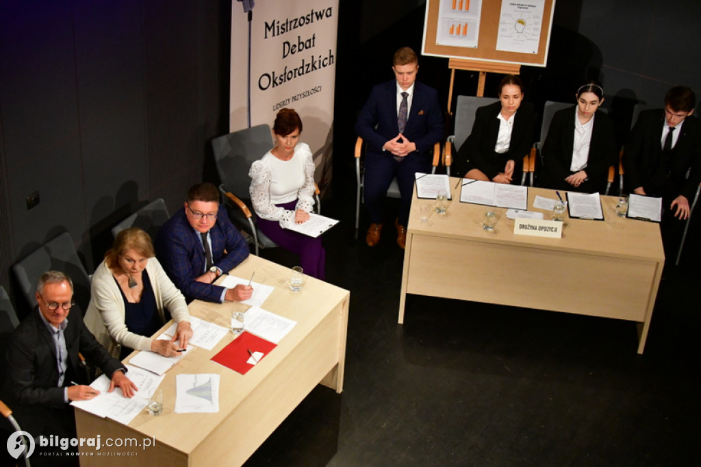 Debata oksfordzka ZSZiO - I LO im. ONZ - 2022