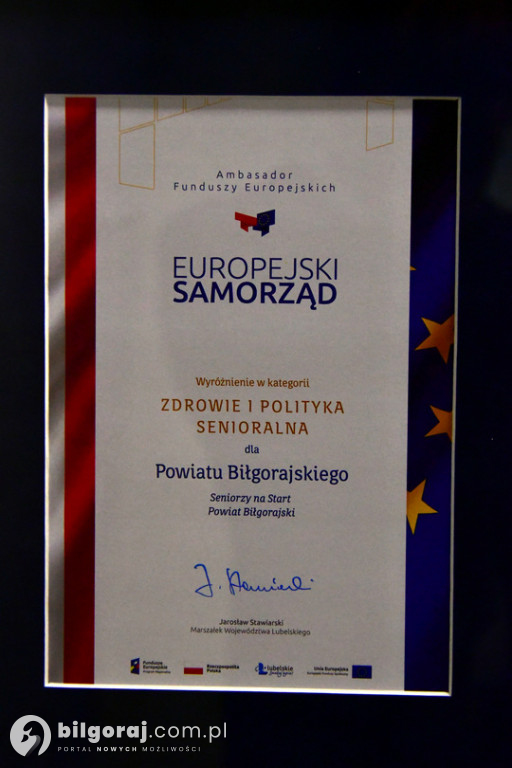 Powiat biłgorajski z wyróżnieniem 