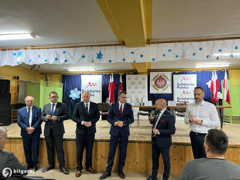 Politycy Solidarnej Polski spotkali się z rolnikami w Potoku Górnym