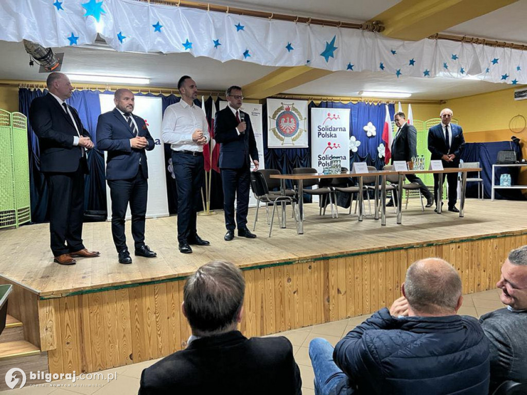 Politycy Solidarnej Polski spotkali się z rolnikami w Potoku Górnym