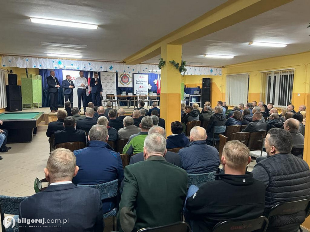 Politycy Solidarnej Polski spotkali się z rolnikami w Potoku Górnym