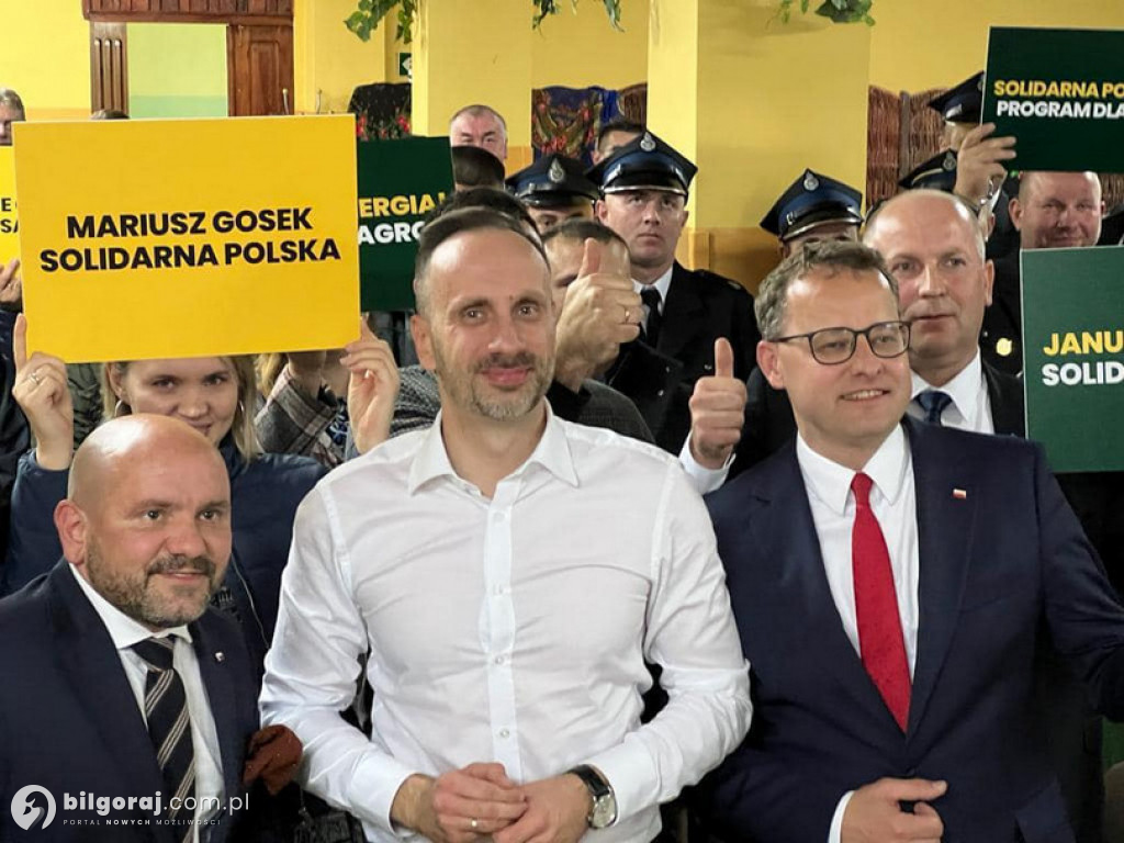 Politycy Solidarnej Polski spotkali się z rolnikami w Potoku Górnym