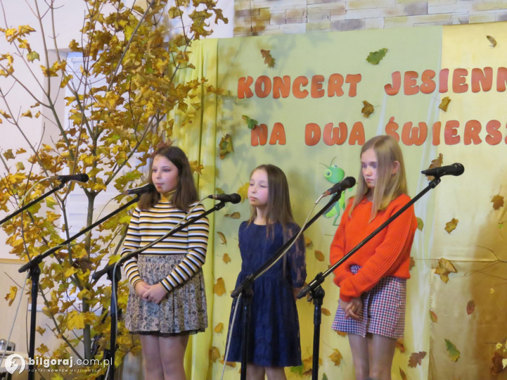 Koncert jesienny w gminie Biszcza