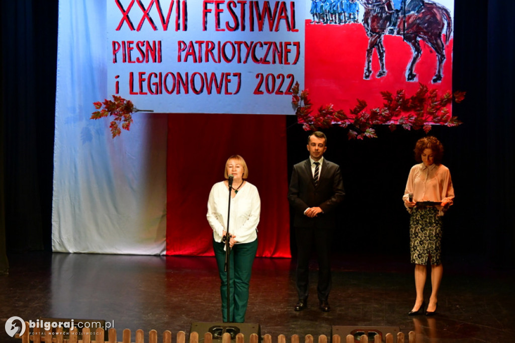 XXVII Festiwal Piosenki Patriotycznej i Legionowej w Biłgoraju