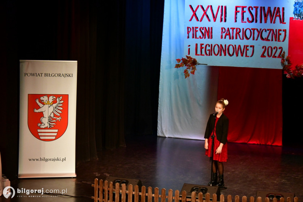 XXVII Festiwal Piosenki Patriotycznej i Legionowej w Biłgoraju