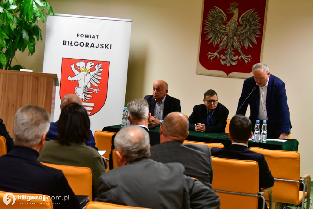 Połączone komisje Rady Powiatu spotkały się z władzami biłgorajskiego szpitala