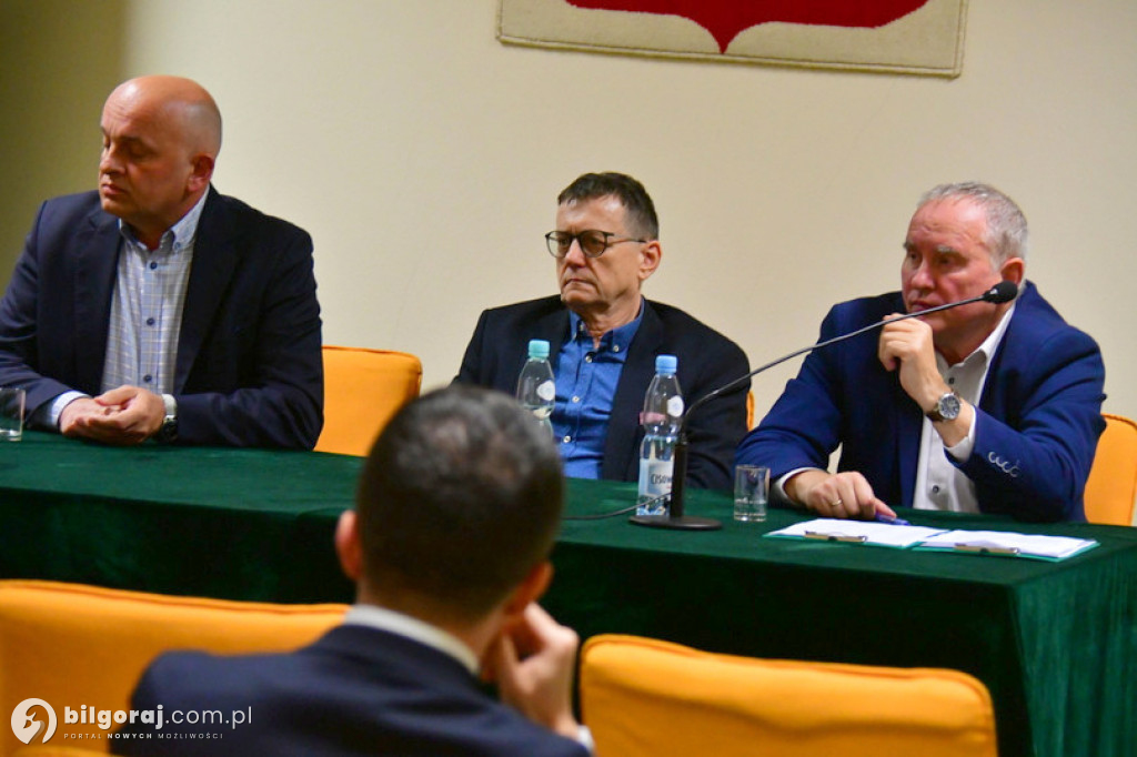 Połączone komisje Rady Powiatu spotkały się z władzami biłgorajskiego szpitala