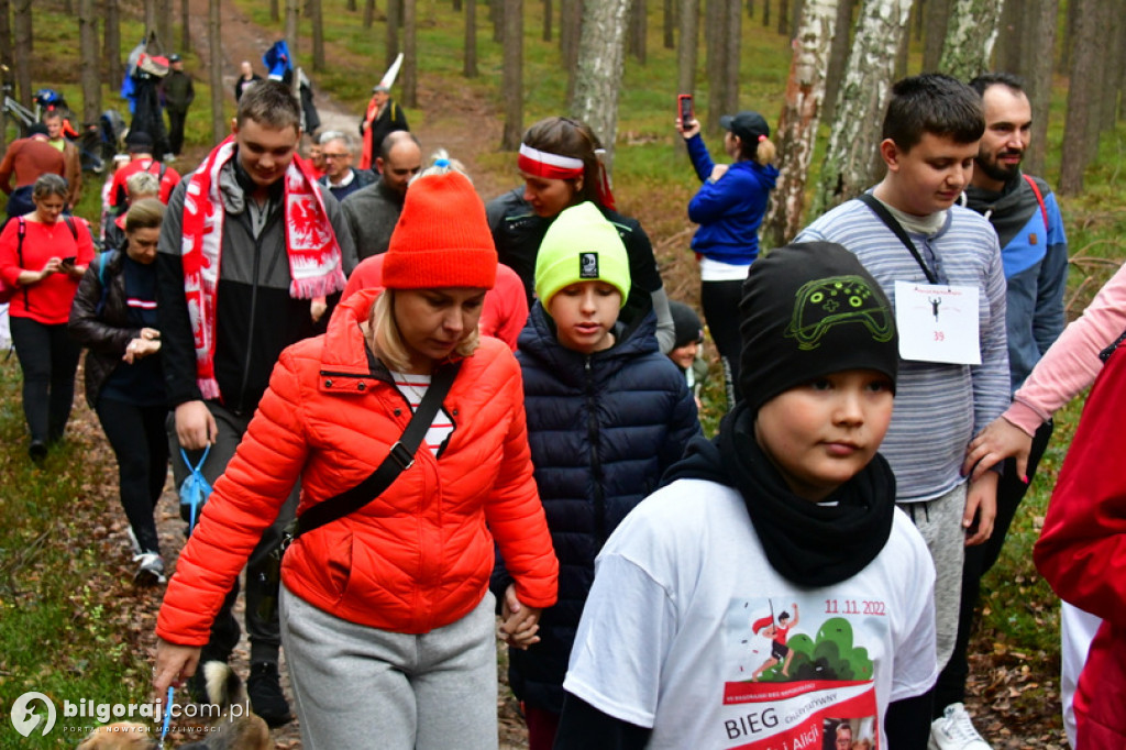 Charytatywny bieg niepodległości - Biłgoraj 2022