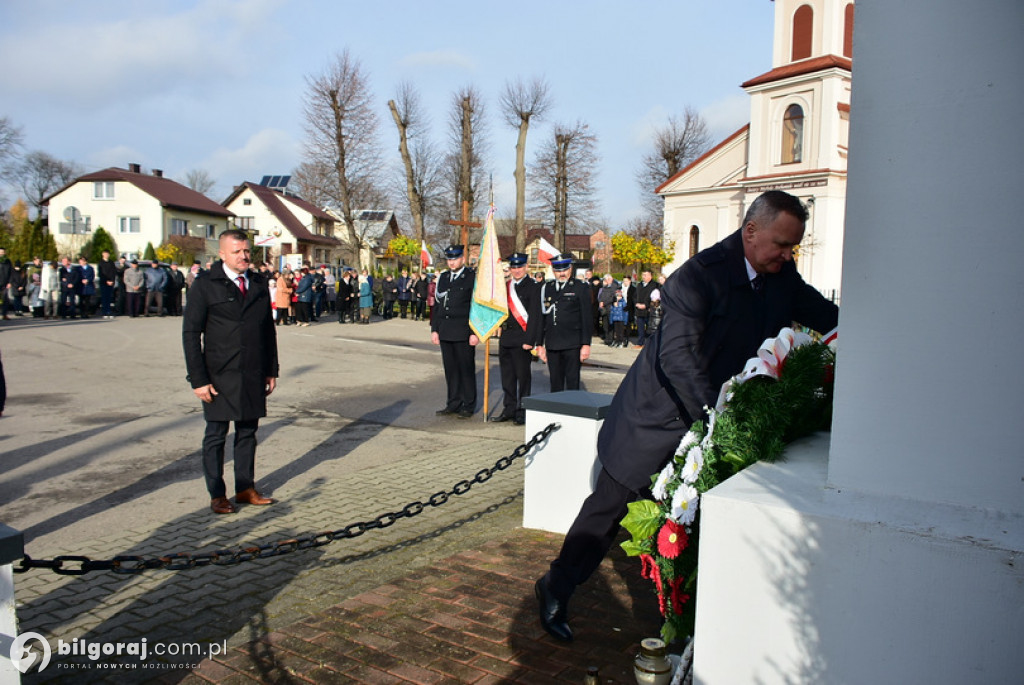  Gmina Biłgoraj. Obchody Święta Niepodległości