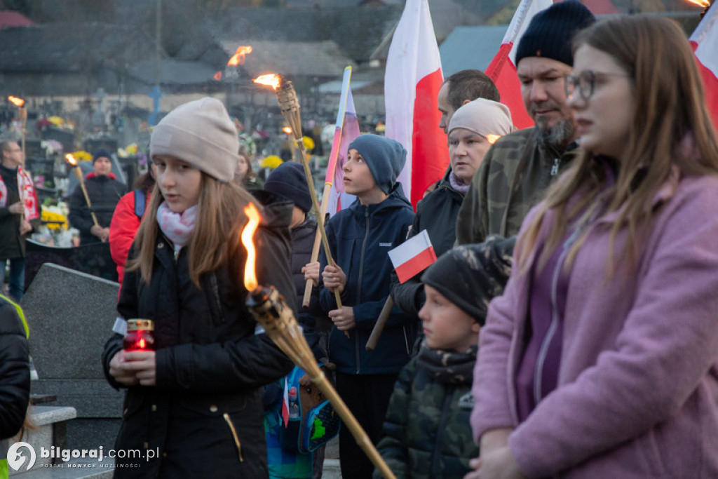 Marsz niepodległości w Tereszpolu