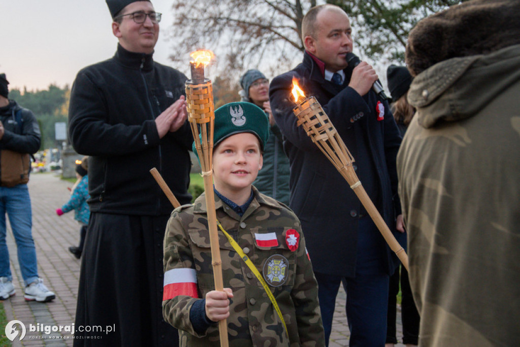 Marsz niepodległości w Tereszpolu
