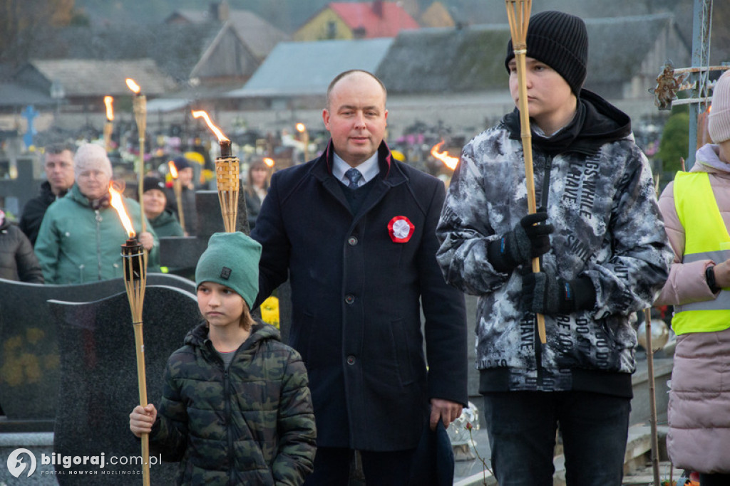 Marsz niepodległości w Tereszpolu