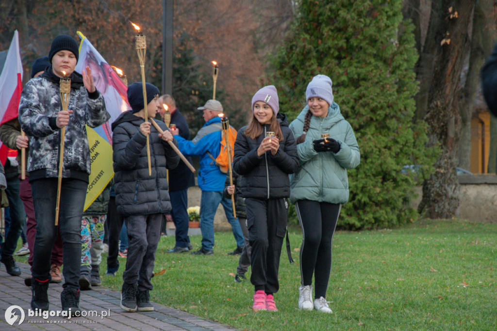 Marsz niepodległości w Tereszpolu