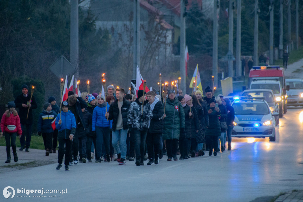 Marsz niepodległości w Tereszpolu