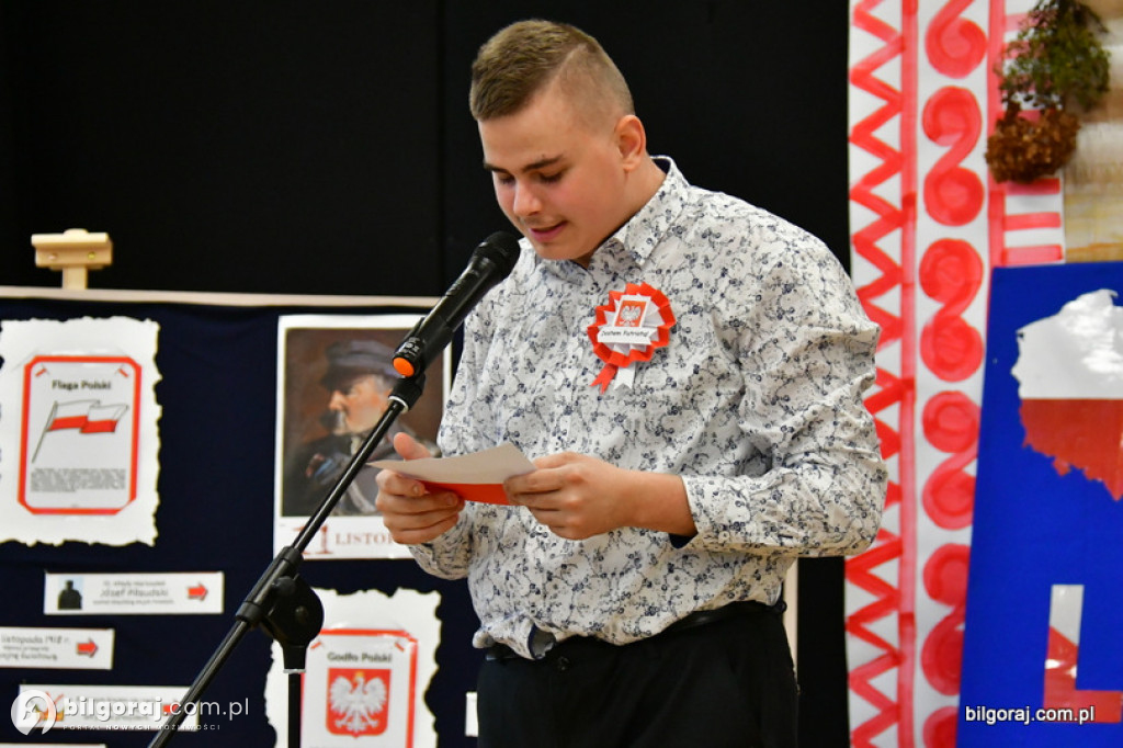 Narodowe Święto Niepodległości w ZSS w Biłgoraju
