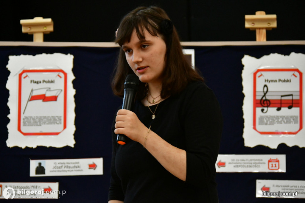 Narodowe Święto Niepodległości w ZSS w Biłgoraju