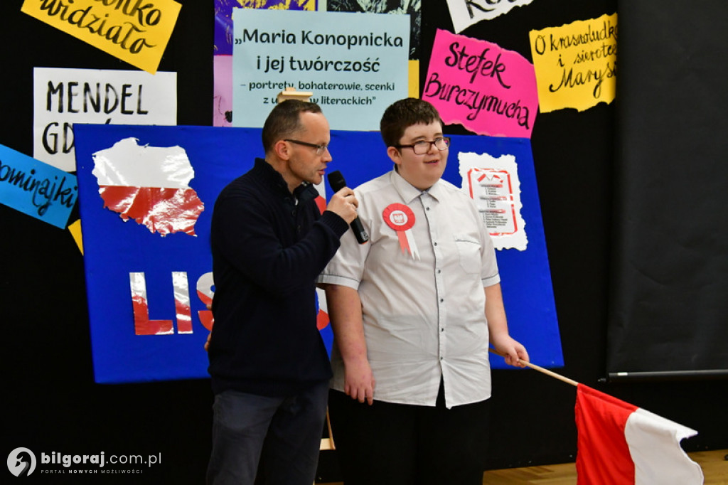 Konkurs patriotyczny w ZSS w Biłgoraju - 2022