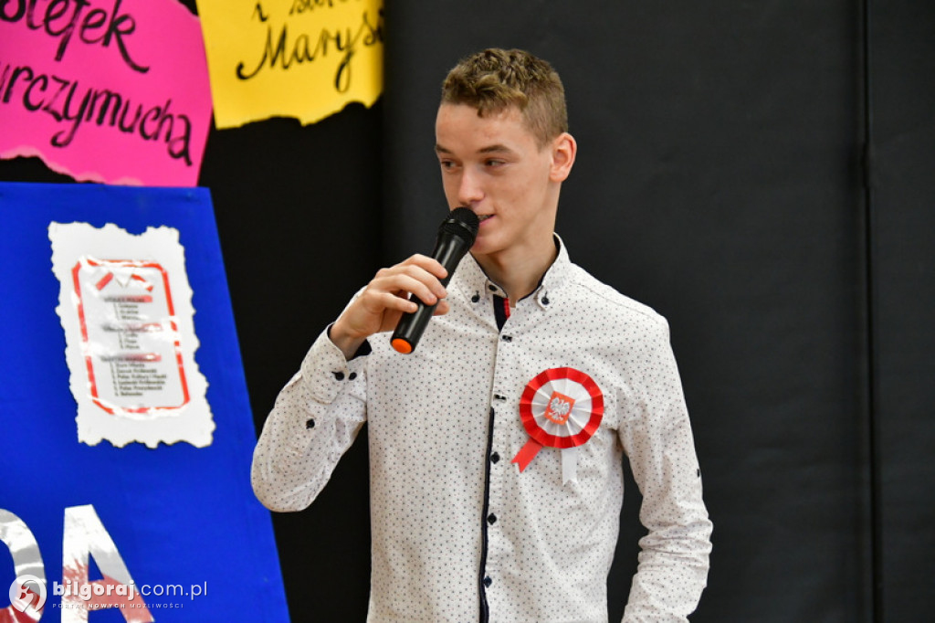 Konkurs patriotyczny w ZSS w Biłgoraju - 2022