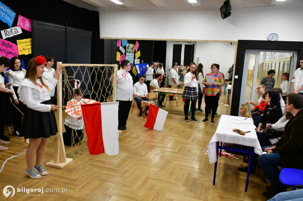 Konkurs patriotyczny w ZSS w Biłgoraju - 2022