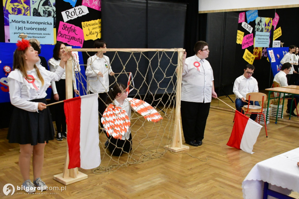 Konkurs patriotyczny w ZSS w Biłgoraju - 2022