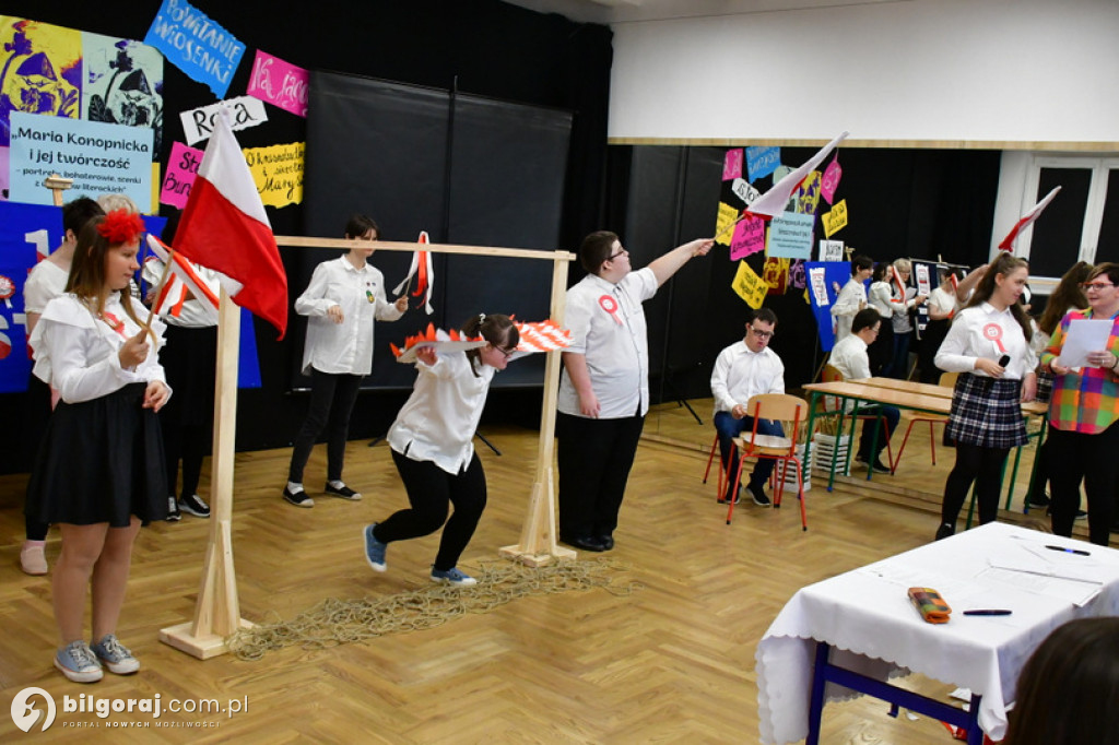 Konkurs patriotyczny w ZSS w Biłgoraju - 2022