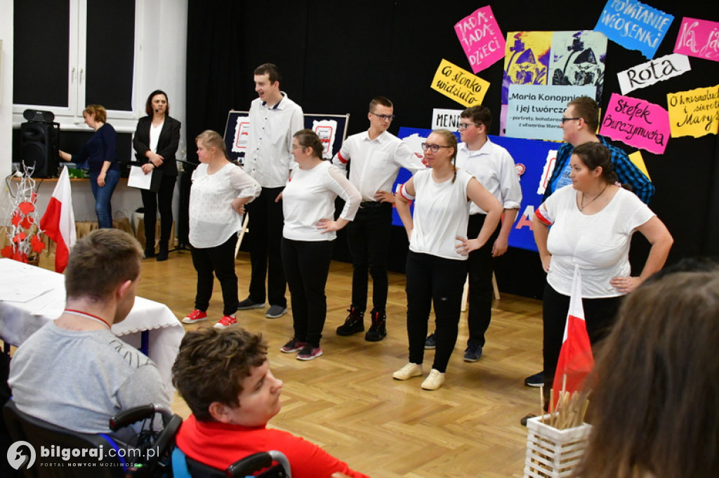 Konkurs patriotyczny w ZSS w Biłgoraju - 2022
