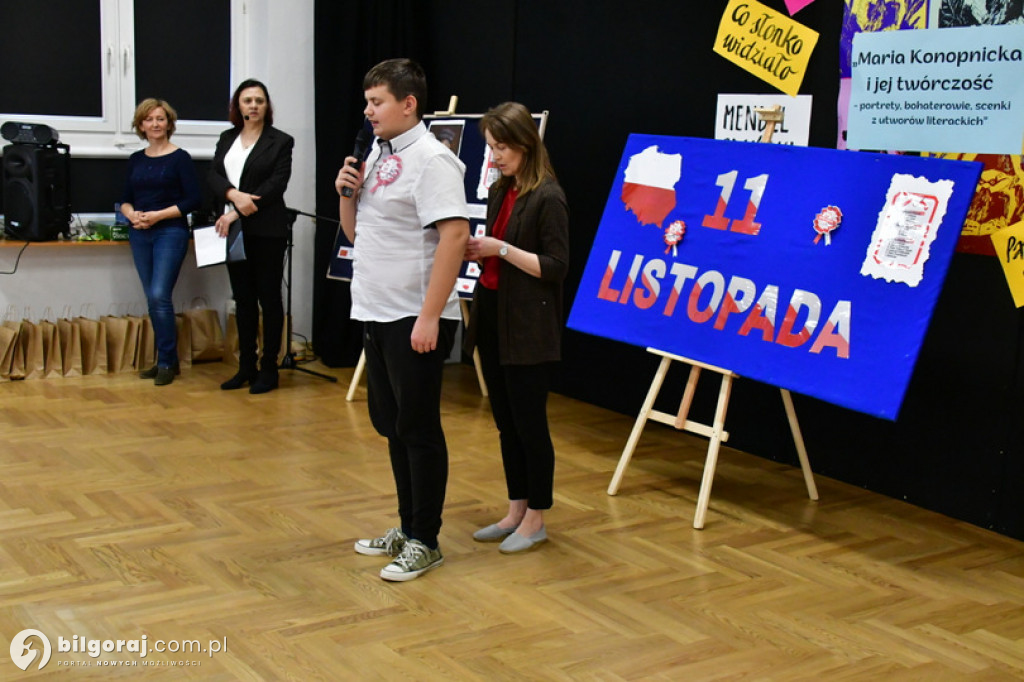 Konkurs patriotyczny w ZSS w Biłgoraju - 2022