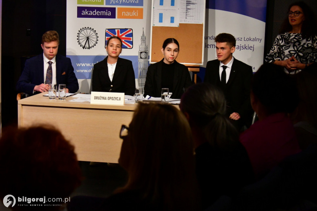 Finał debat oksfordzkich - Biłgoraj 2022