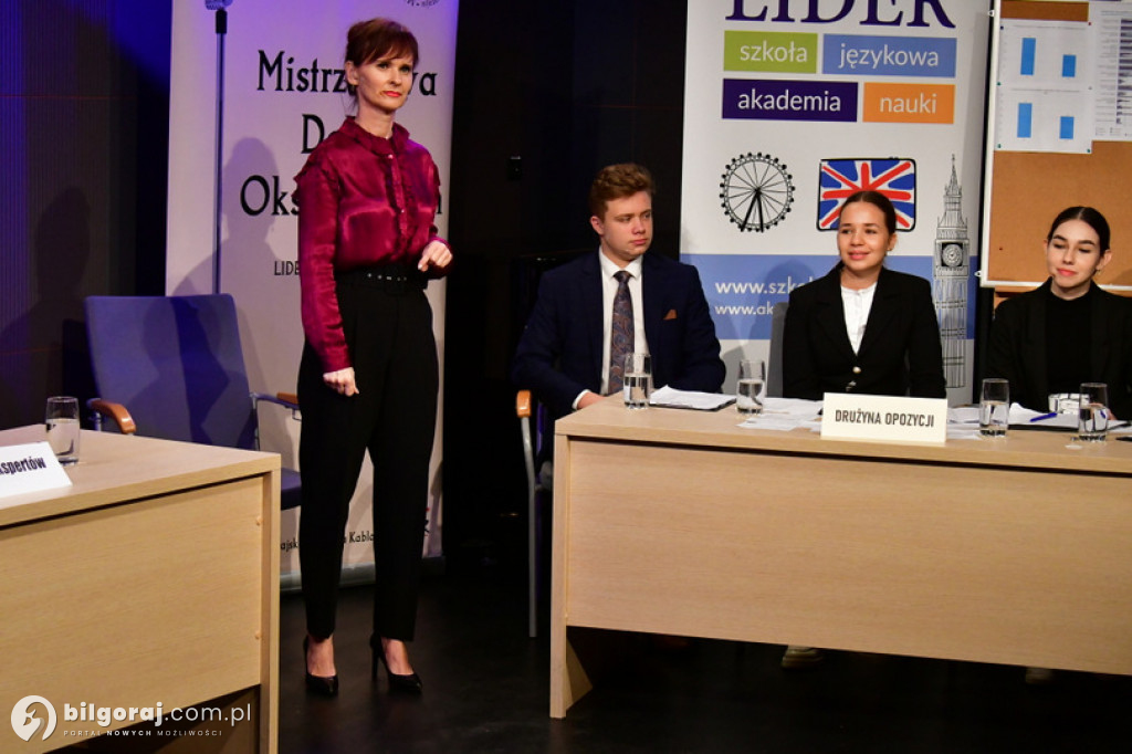 Finał debat oksfordzkich - Biłgoraj 2022