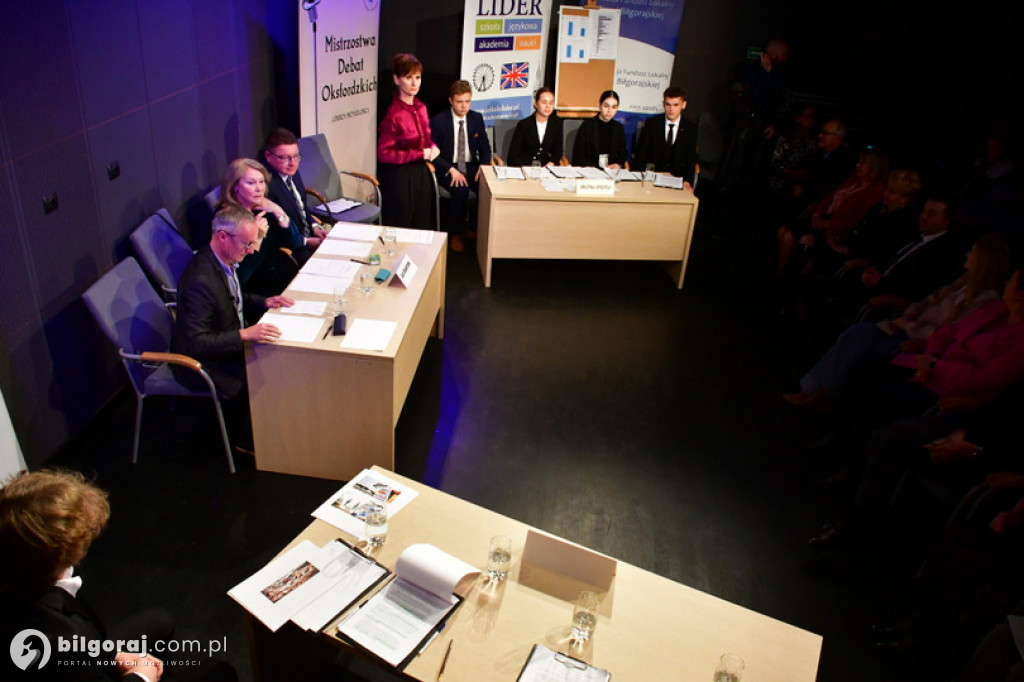 Finał debat oksfordzkich - Biłgoraj 2022